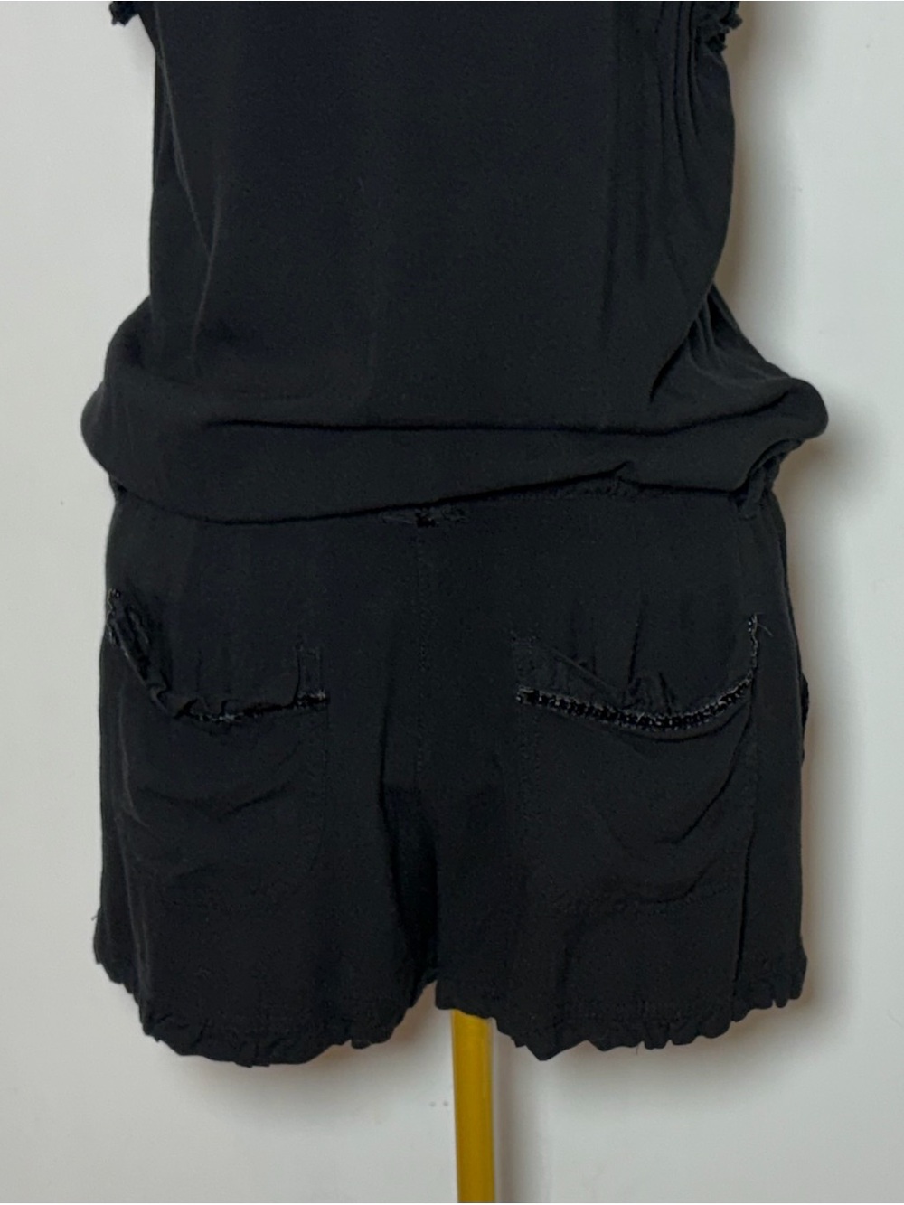 Jolt Black Ruffle Button-Front Drawstring
Romper Y2K, Small - Picture 10 of 12